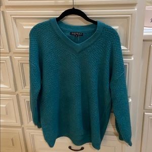 Teal sweater